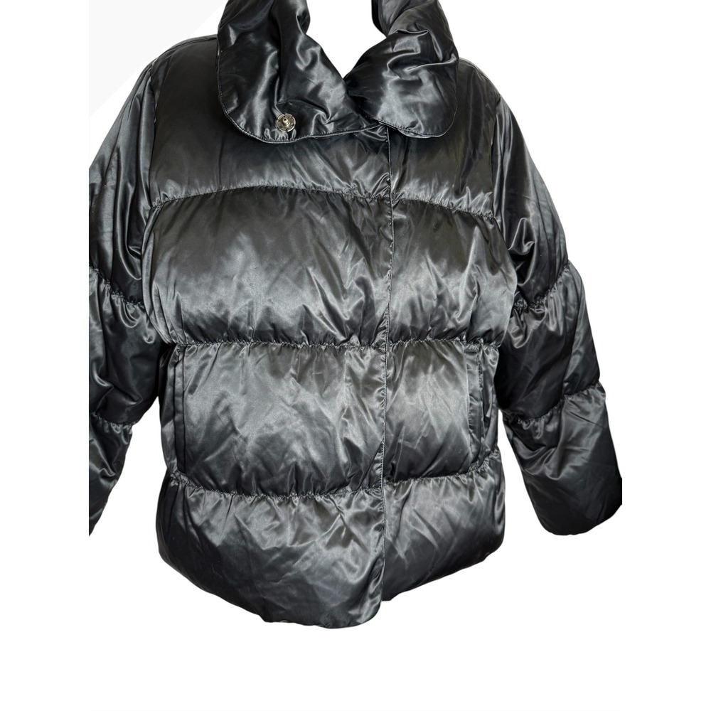Old Navyβ Black Puffer Coat Size XL Women's Jacket Winter PERFECT π€π€π€ - Picture 5 of 14